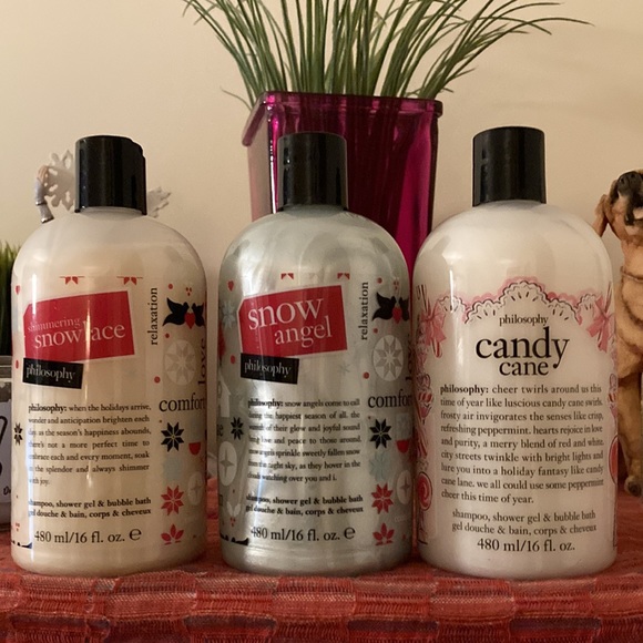 NEW Philosophy bath and beauty products.